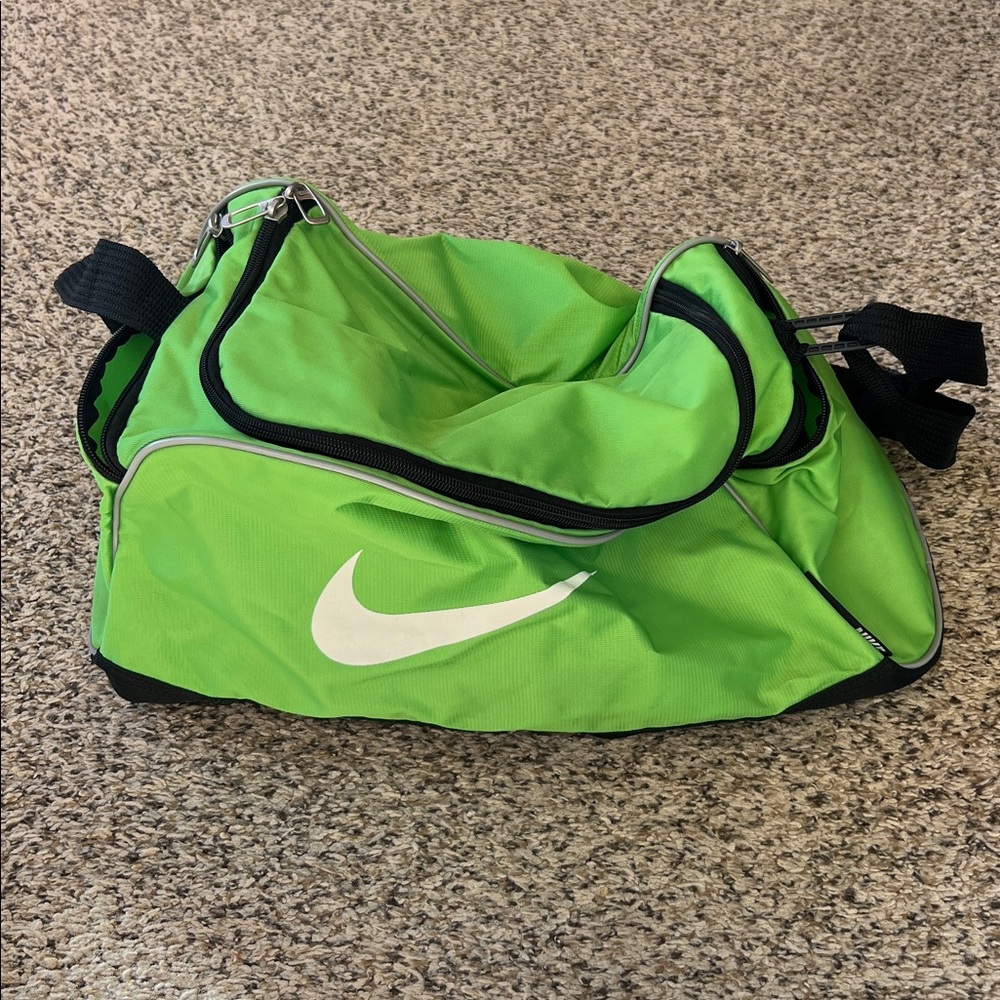 Nike Lime Green Sports Bag